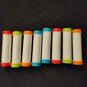 Water Bottle Ice in Ice Cube Trays Vintage 1970's